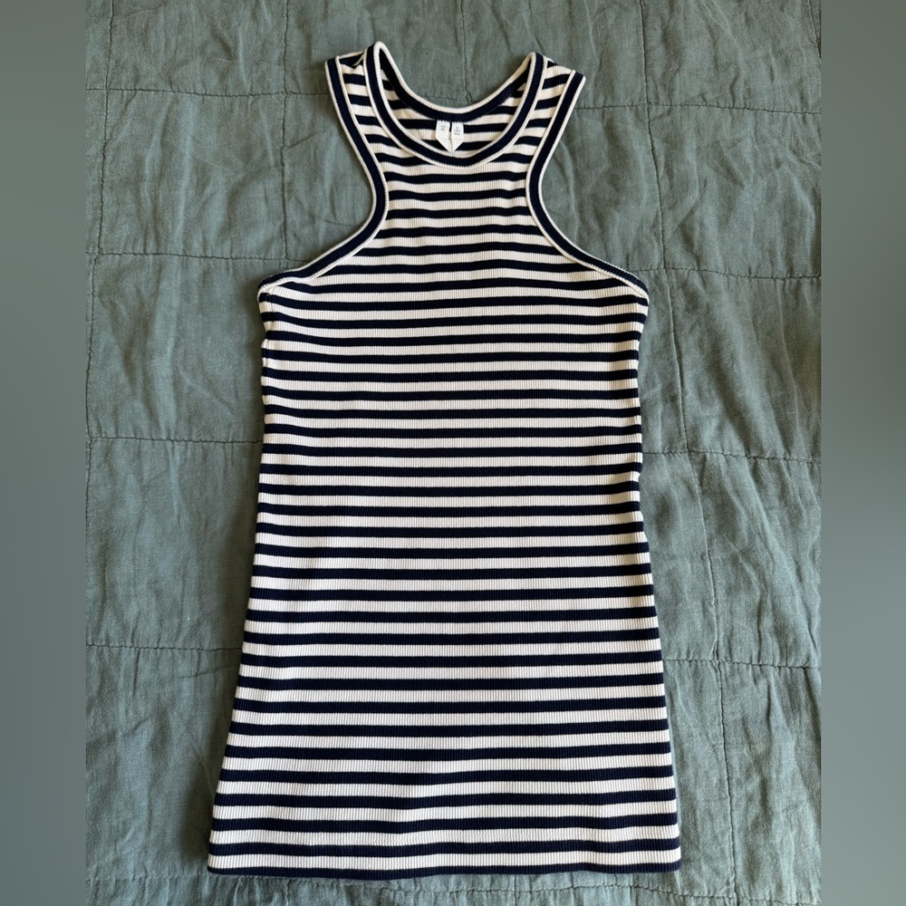 ARKET Ribbed Tank Top – Striped - Picture 5 of 11